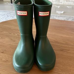 Hunter kids rain boots sz 12